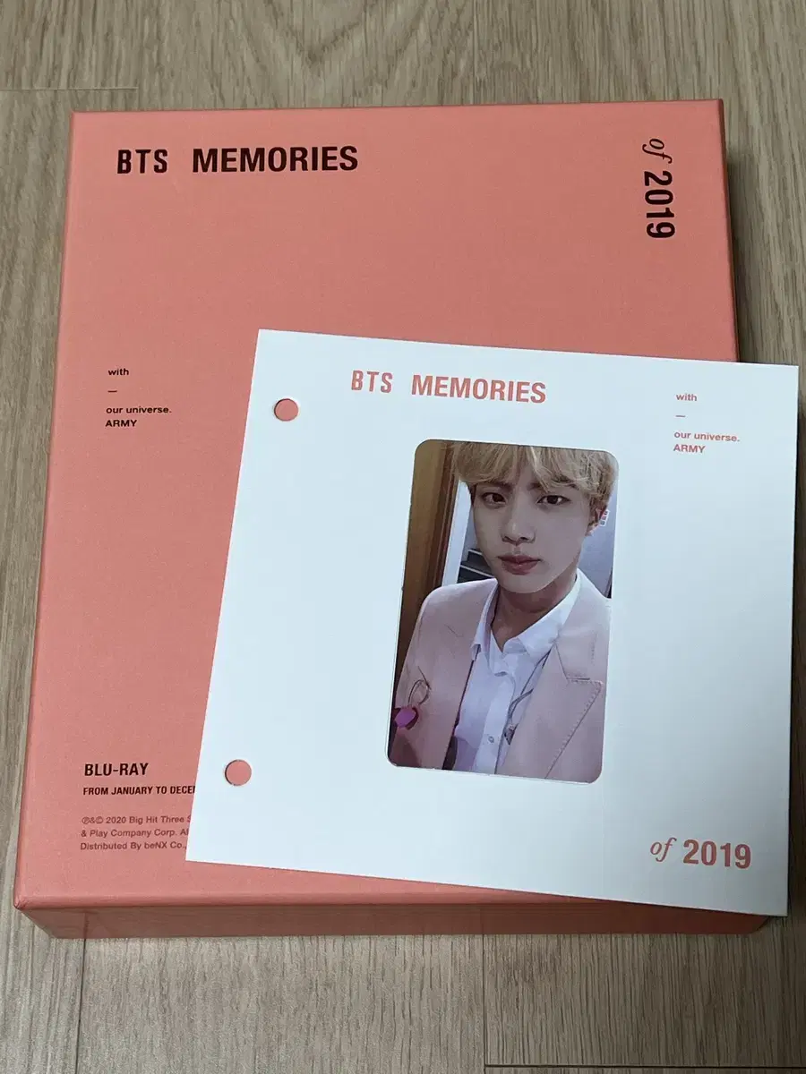 (석진 포카)방탄소년단 메모리즈 2019 블루레이 BTS memories